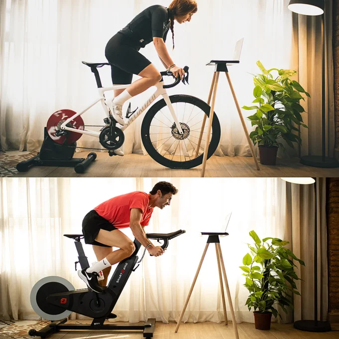Rodillo y smart bike