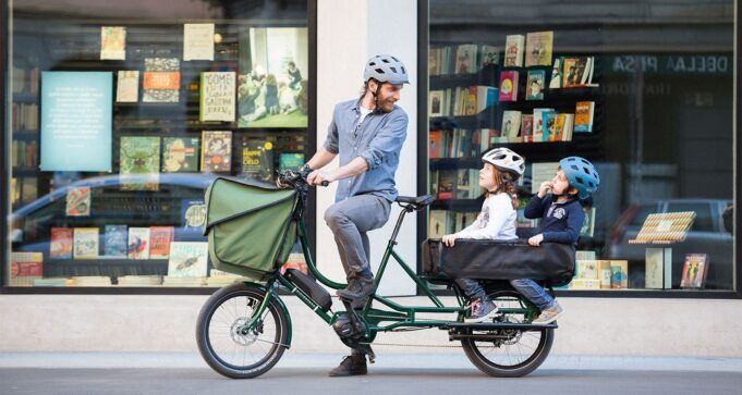 Bicicleta para llevar niños