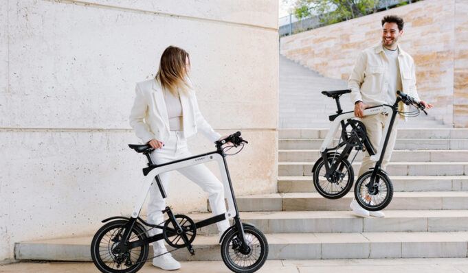 Bicicleta eléctrica plegable OSSBY GEO