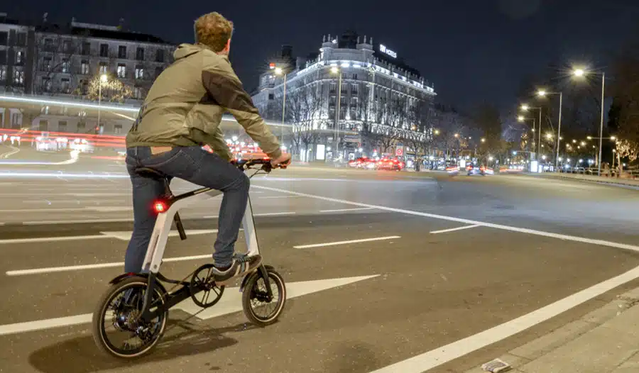 Bicicleta eléctrica plegable OSSBY GEO