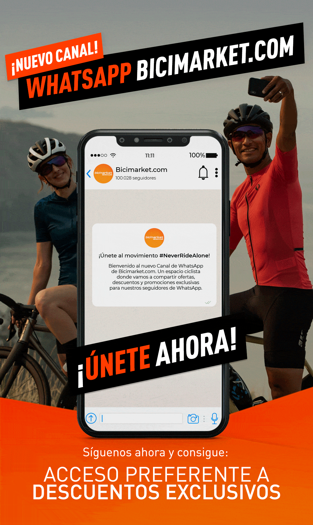 Canal de WhatsApp Bicimarket.com