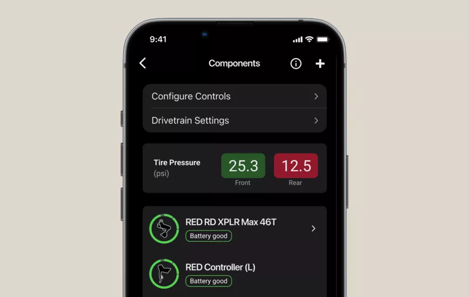Sram red xplr app